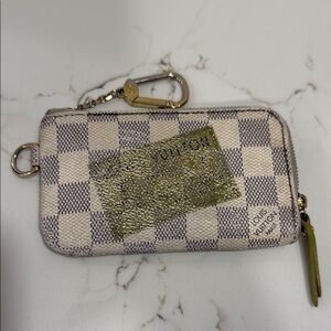 Louis Vuitton Damier Azure Keychain